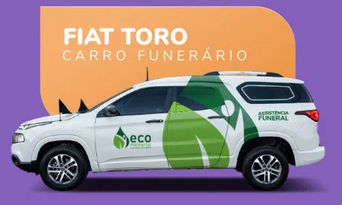 Nosso carro funerário é único na região.